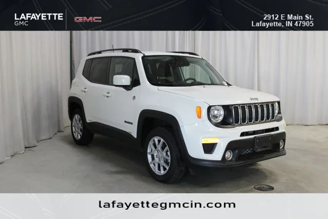 Used 2021 White Jeep Latitude image 1