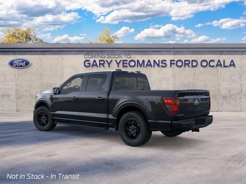 New 2026 Agate Black Metallic Ford XLT image 4