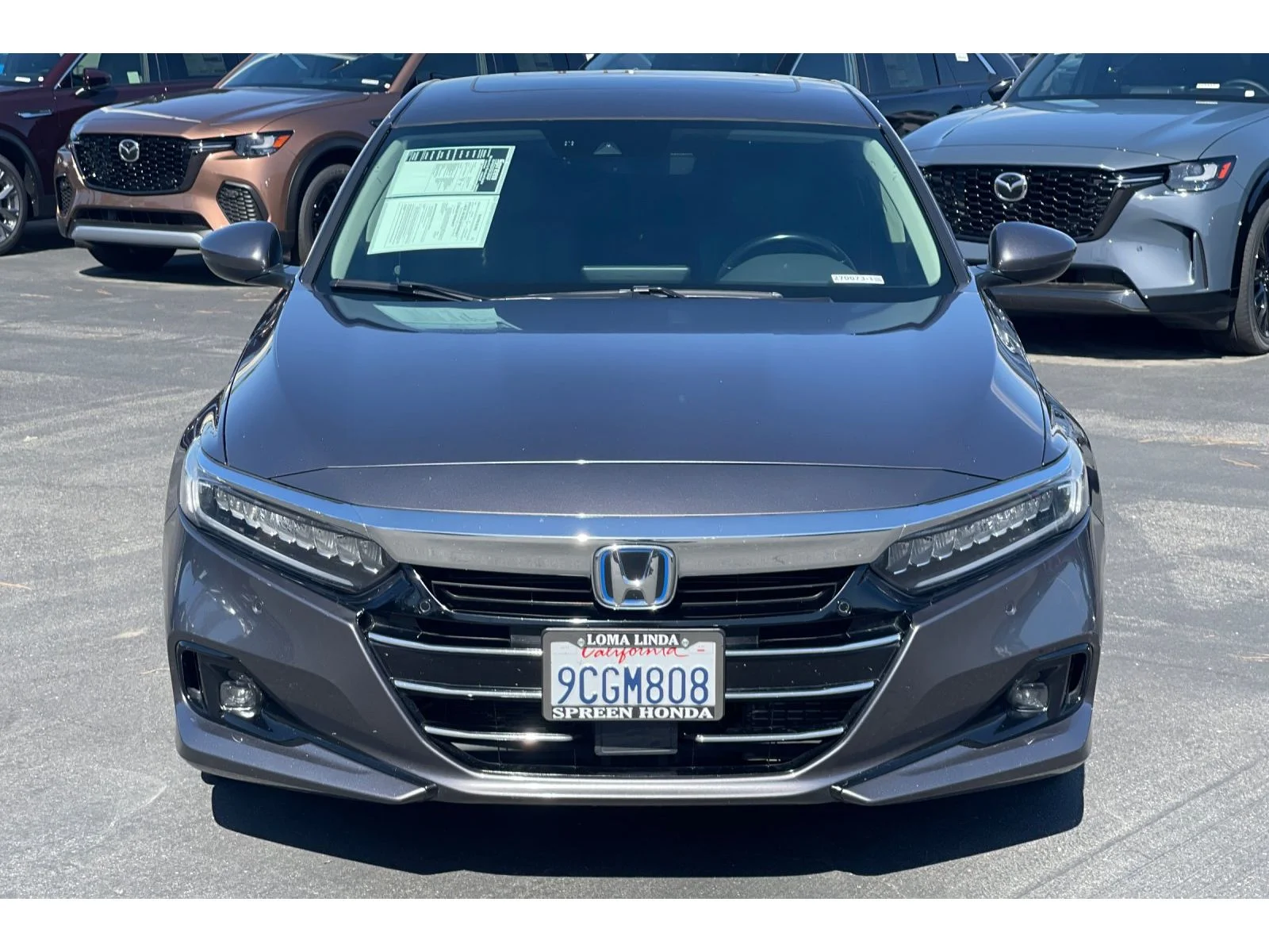 Used 2021 Modern Steel Metallic Honda Touring image 9