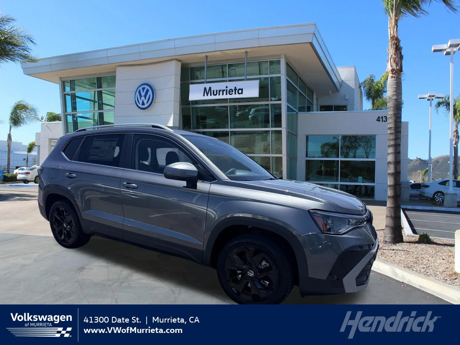 New 2026 Platinum Gray Metallic Volkswagen SE image 1