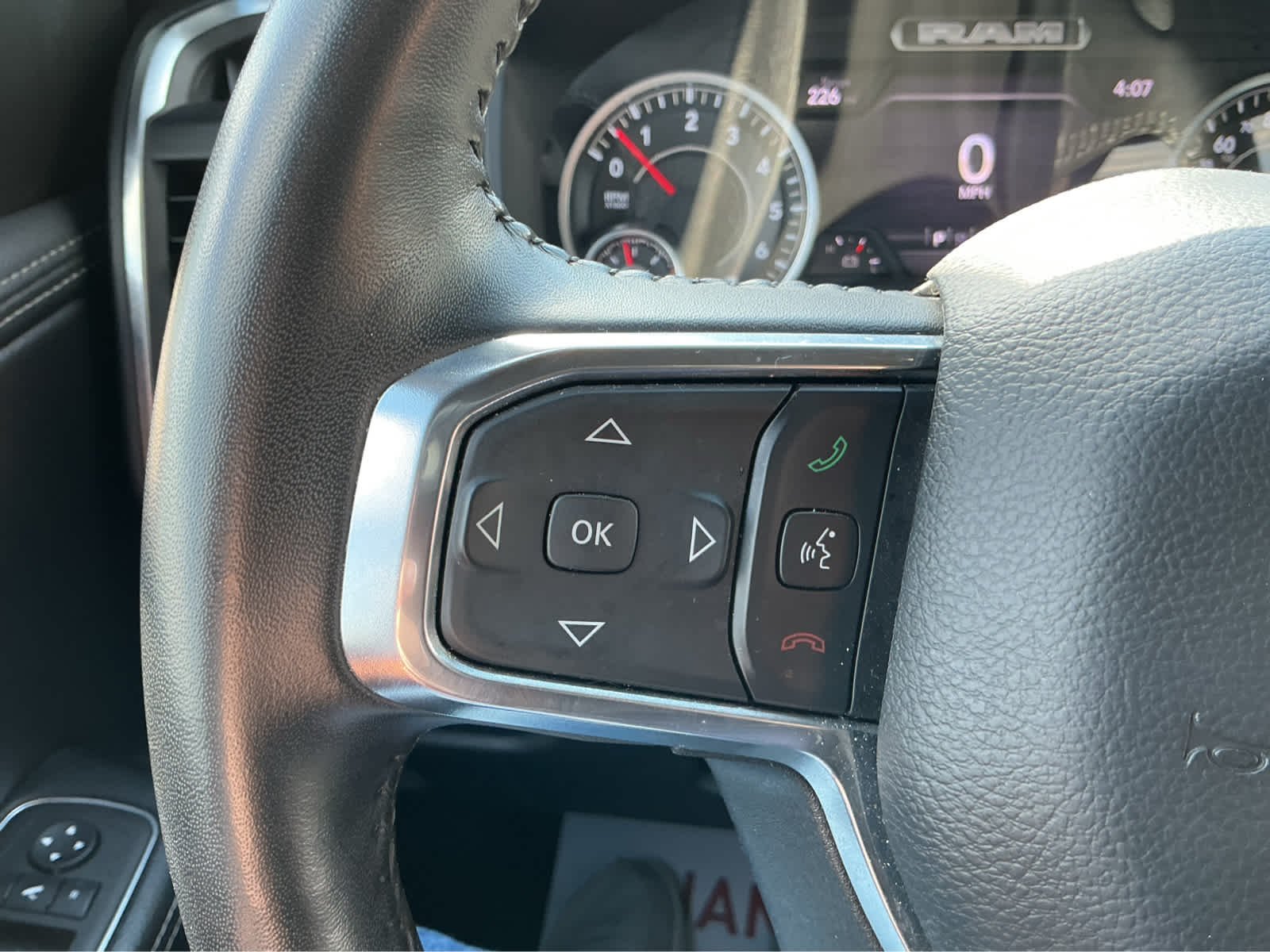 Used 2024 Bright White Clearcoat Ram Laramie image 26