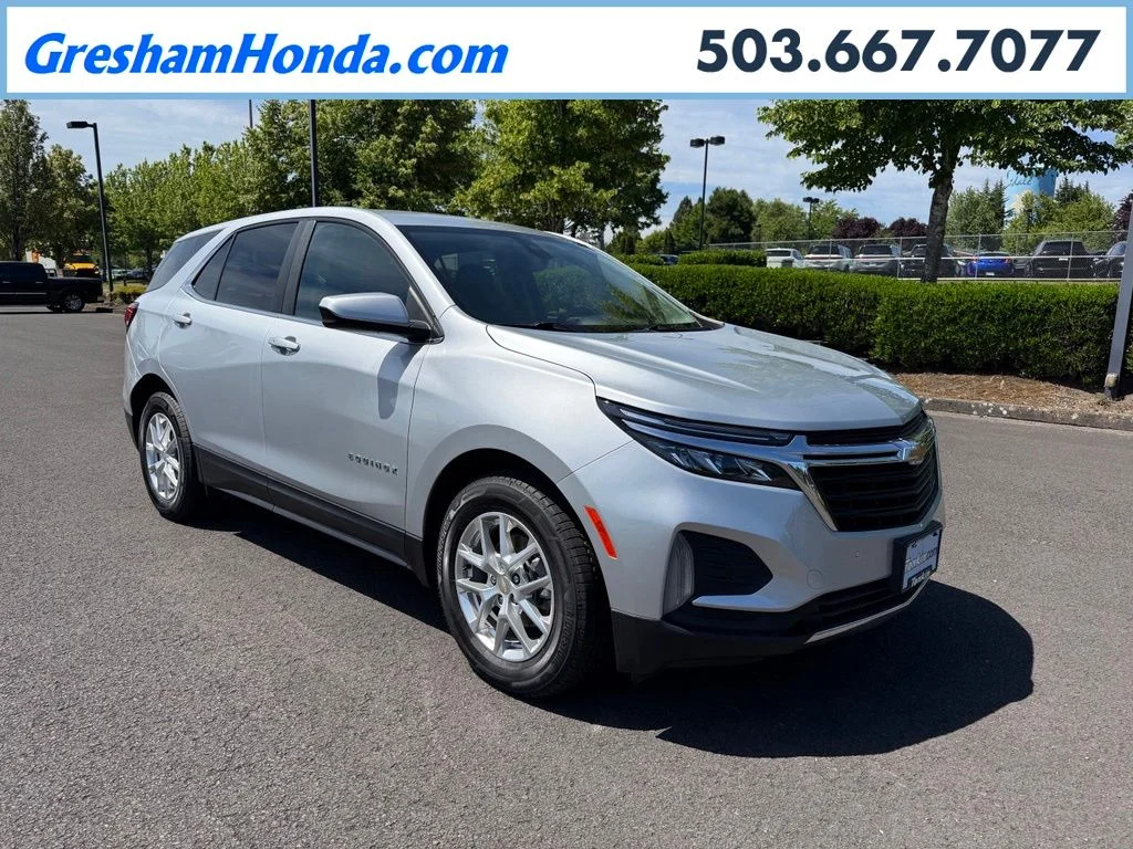Used 2022 Silver Ice Metallic Chevrolet LT image 1
