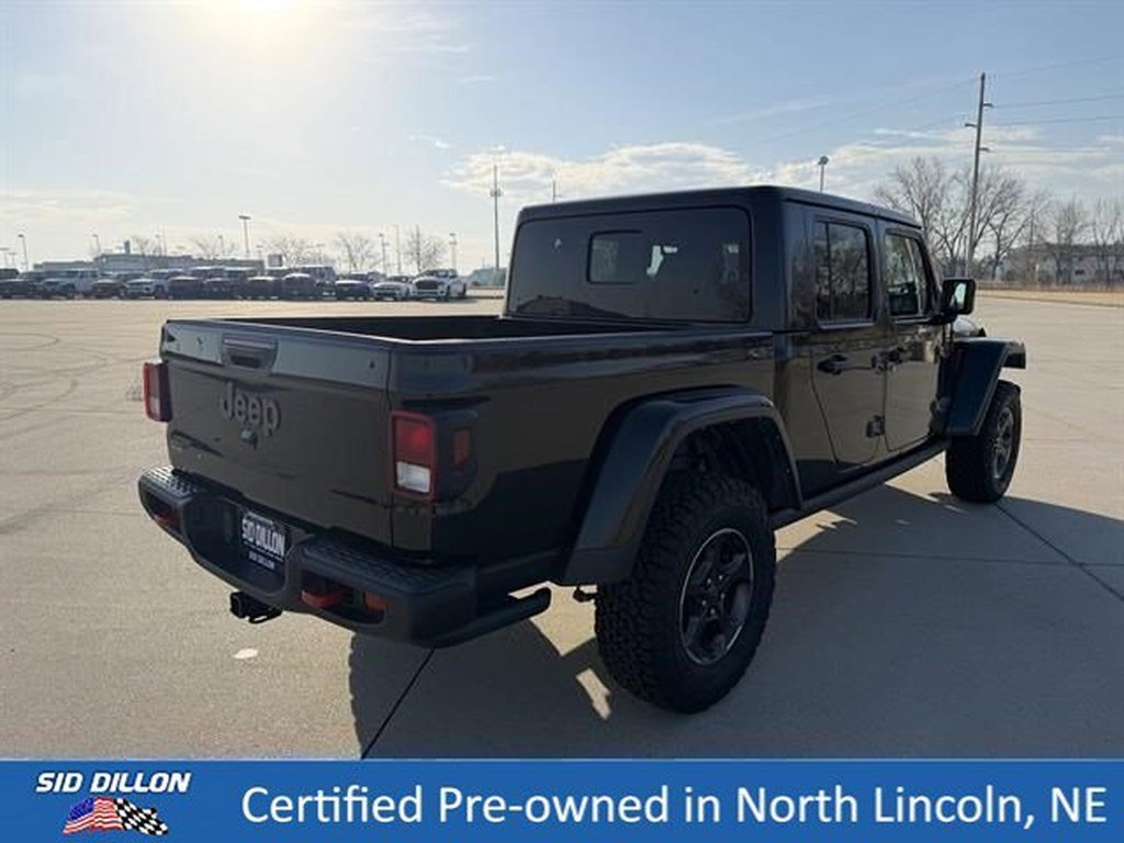 Used 2021 Black Clear Coat Jeep Rubicon image 8