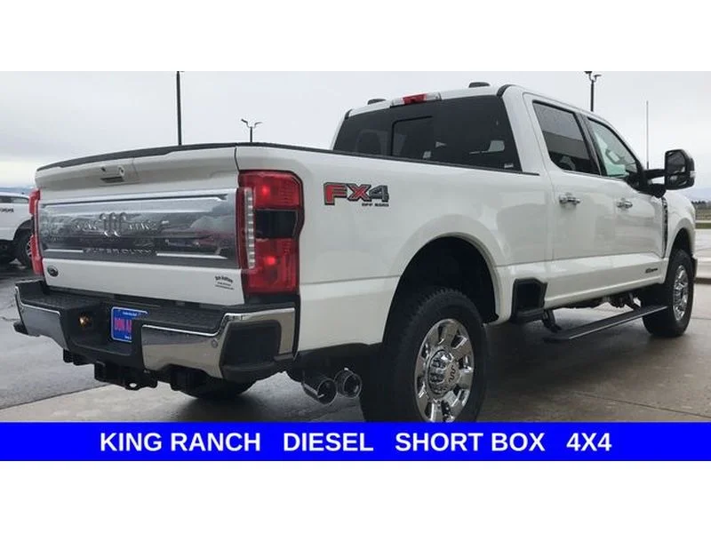 New 2026 Star White Metallic Tri-Coat Ford F-350® King Ranch® image 8