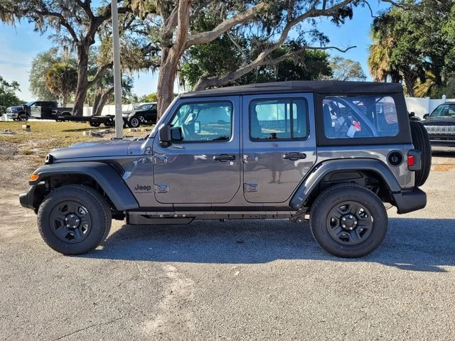 New 2026 Granite Crystal Metallic Clear-Coat Exterior Paint Jeep Sport image 4