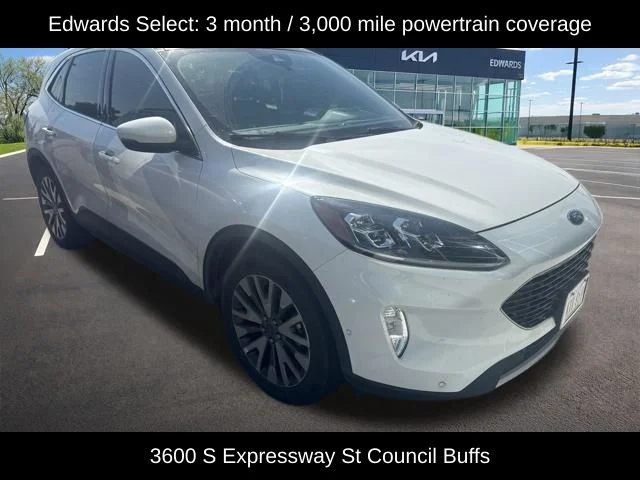 Used 2020 White Ford Titanium image 2