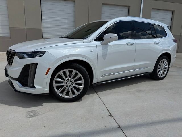 Used 2020 White Cadillac Premium Luxury image 1