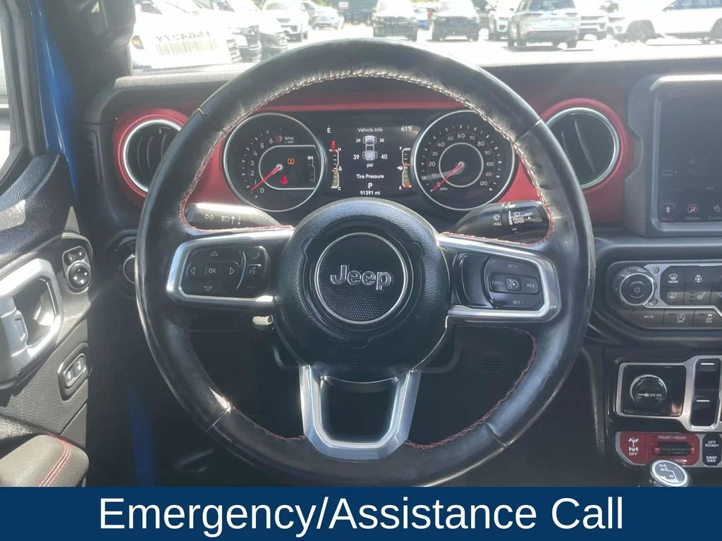 Certified Used 2021 Blue Jeep Rubicon image 26