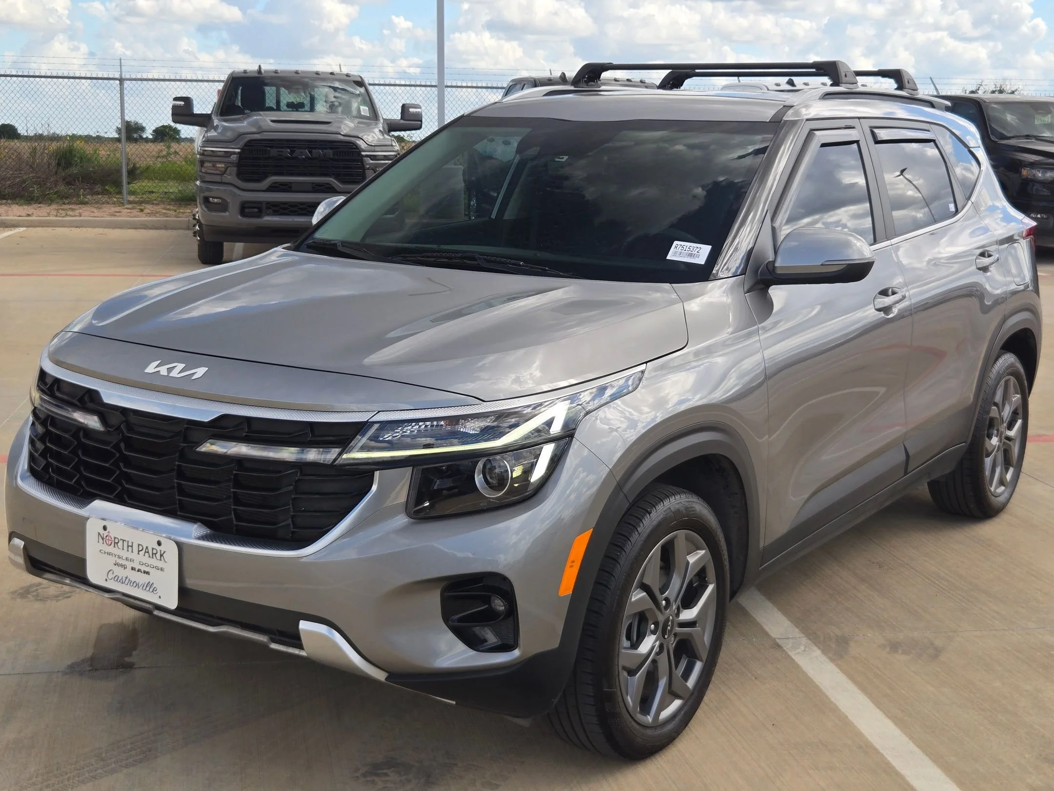 Used 2024 Gray Kia S image 7