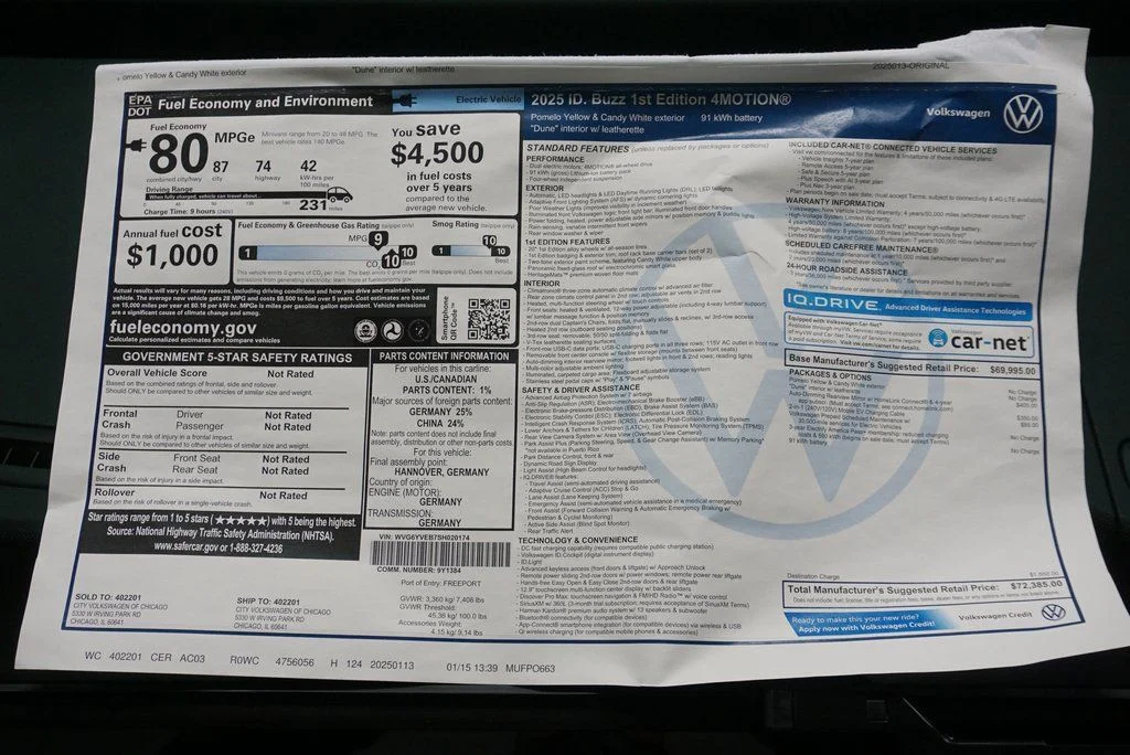2025 Volkswagen ID. Buzz 1st Edition - Photo 44