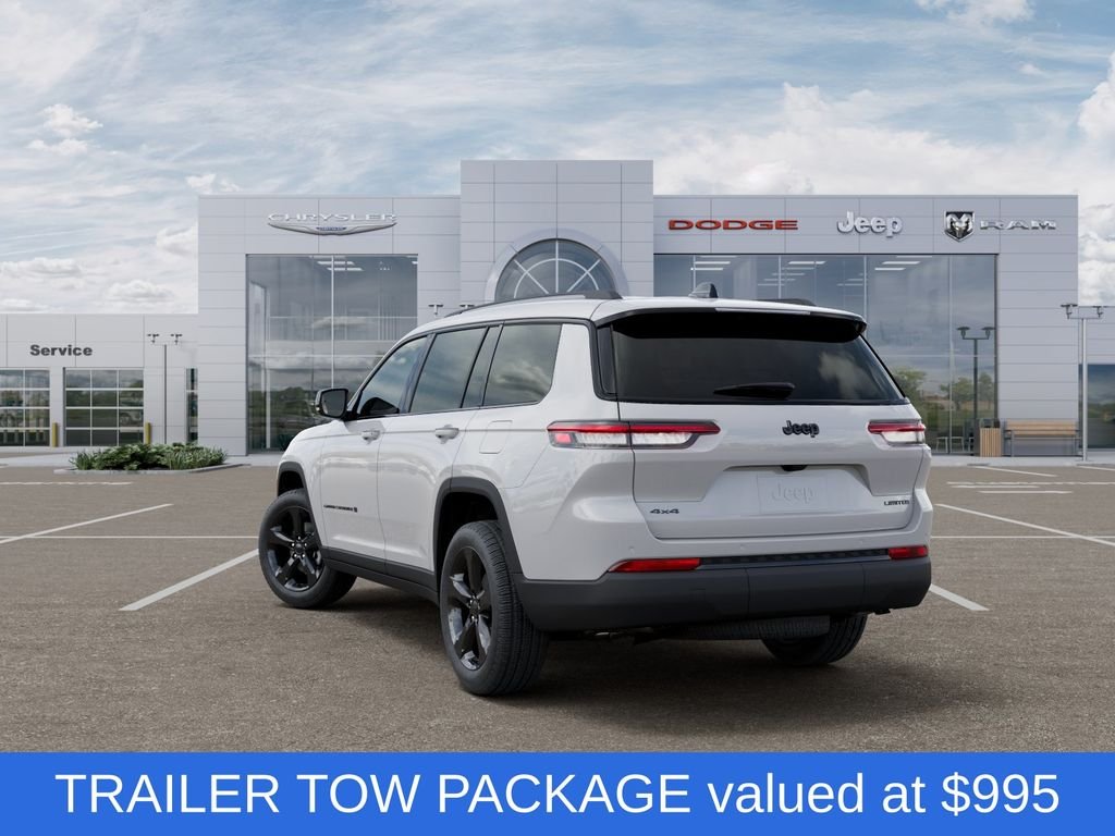 New 2025 Bright White Clearcoat Jeep Limited image 3