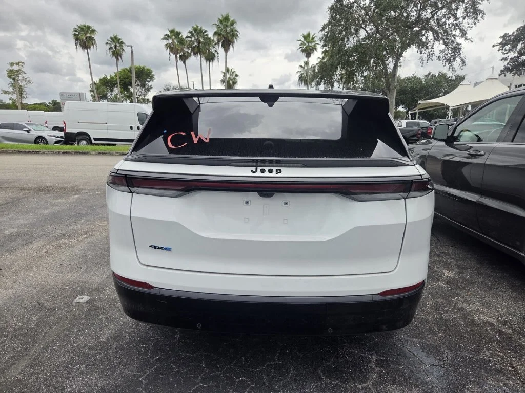 Used 2024 Bright White Clearcoat Jeep Launch Edition image 5