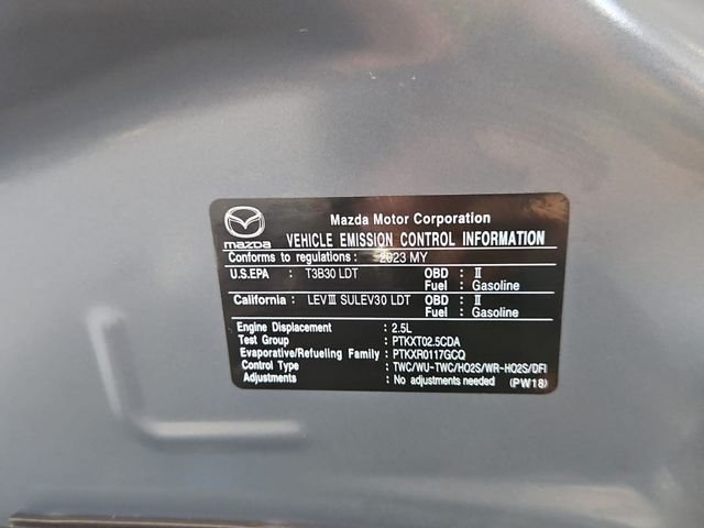 Used 2023 Gray Mazda 2.5 S Carbon Edition image 16