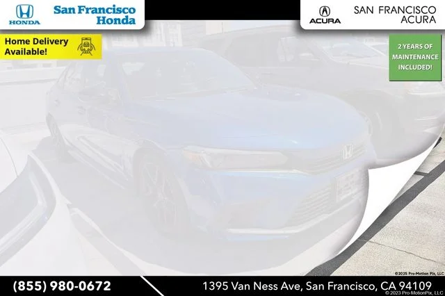 Certified Used 2023 Aegean Blue Metallic Honda Sport image 1