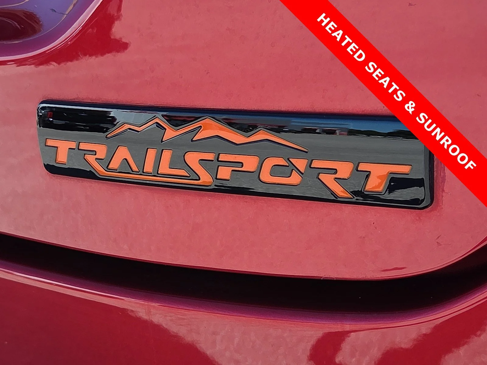 Used 2024 Radiant Red Metallic II Honda TrailSport image 8