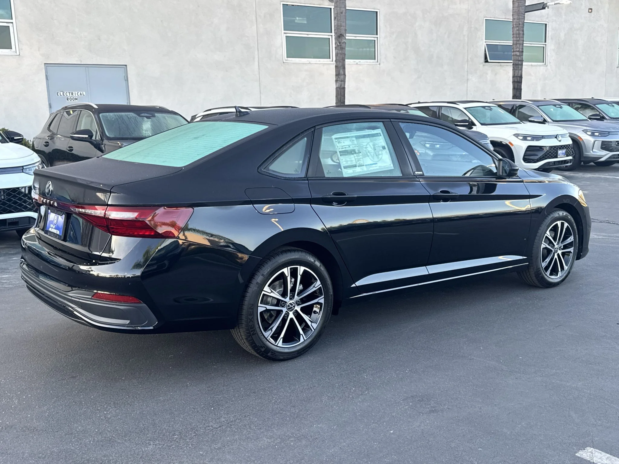 New 2026 Deep Black Pearl Volkswagen Sport image 7