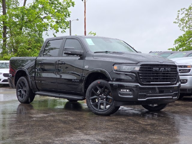 New 2026 Diamond Black Crystal Pearl-Coat Exterior Paint RAM Laramie image 2