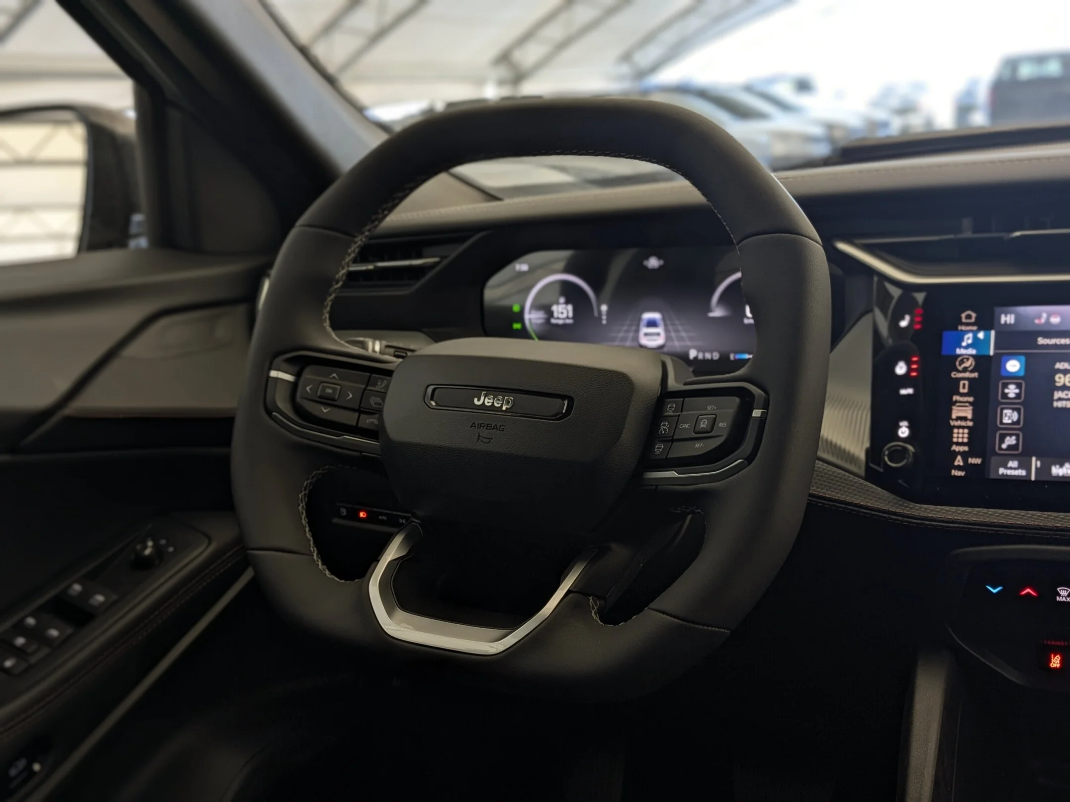 New 2026 White Jeep Limited - - Hybrid - Tech Grp - Uconnect 5 NAV - 9 Spkr Audio - Mopar Interior Pkg & More! image 16