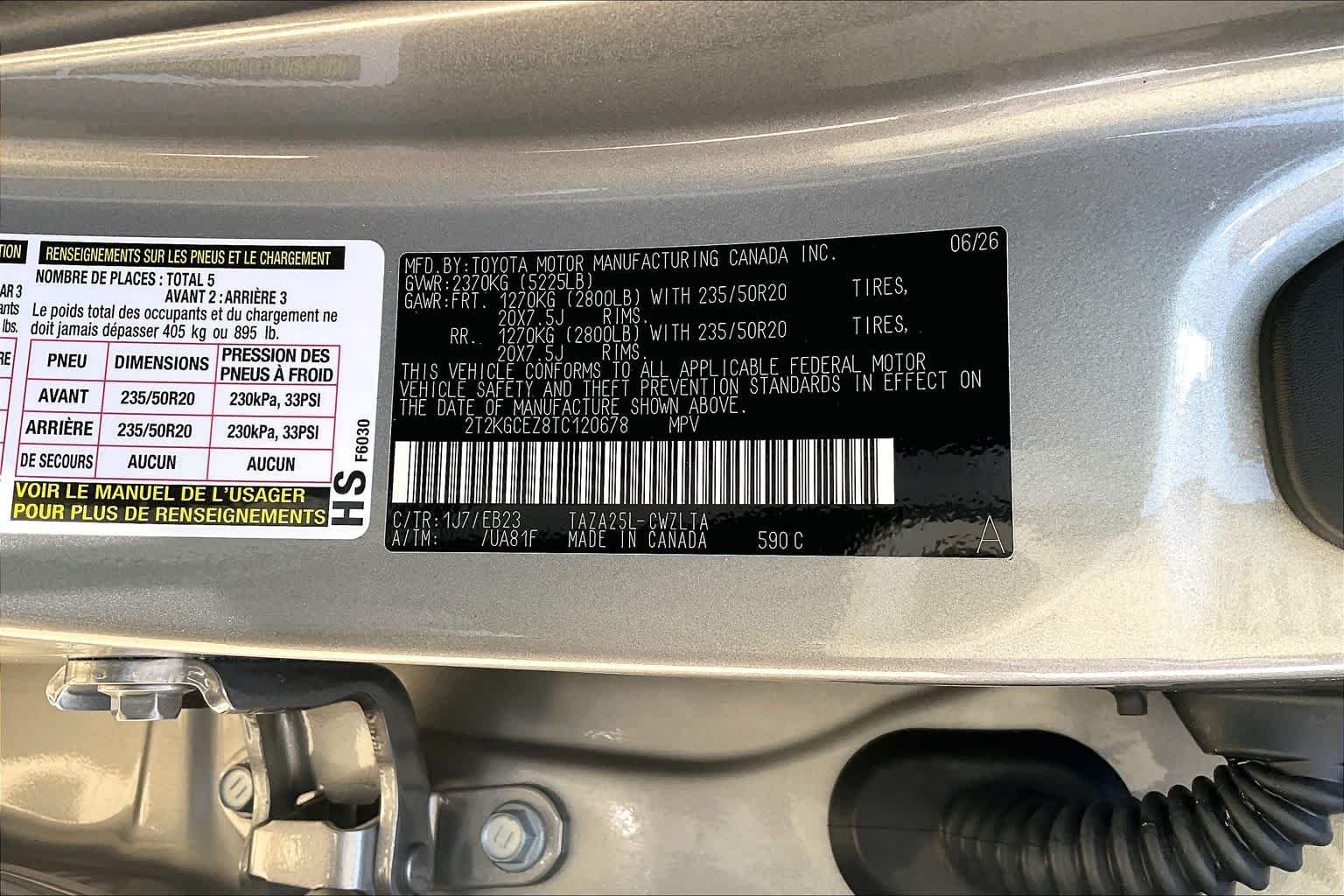 New 2026 Atomic Silver Lexus F SPORT HANDLING AWD image 16
