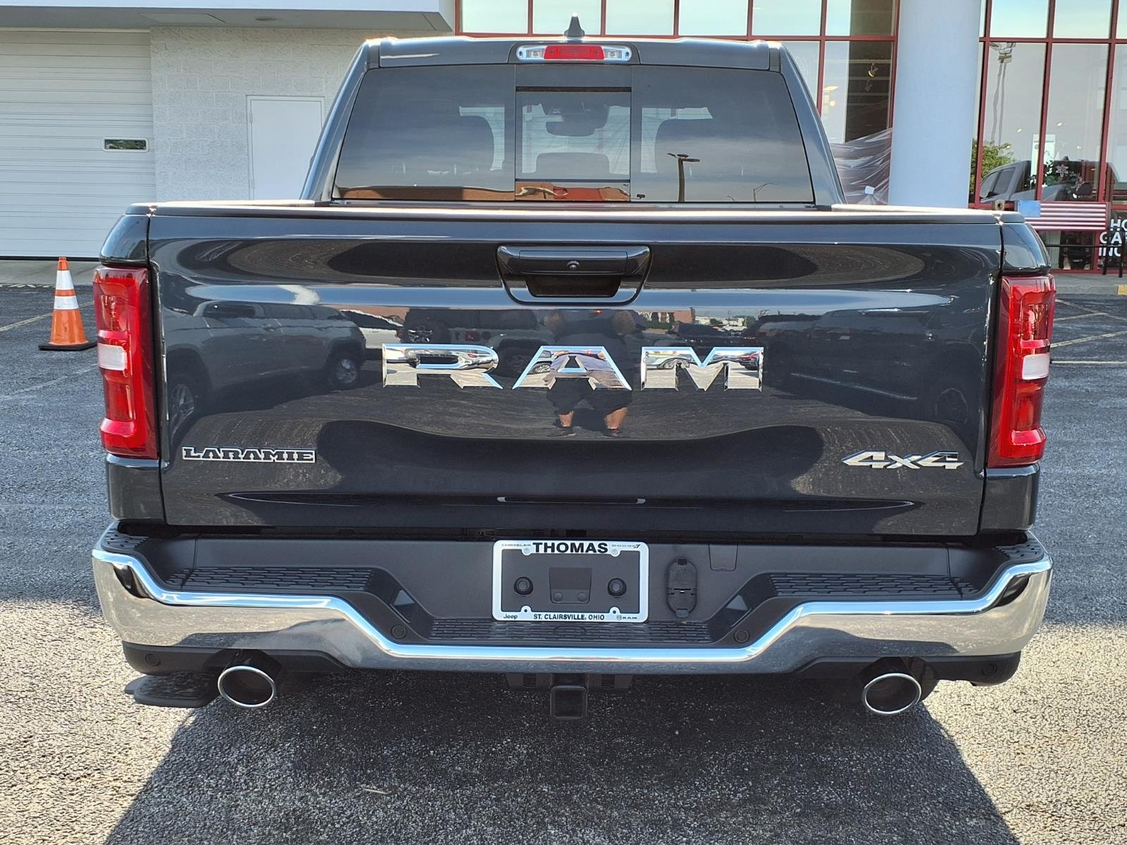 New 2026 Forged Blue Metallic Exterior Paint RAM Laramie image 3