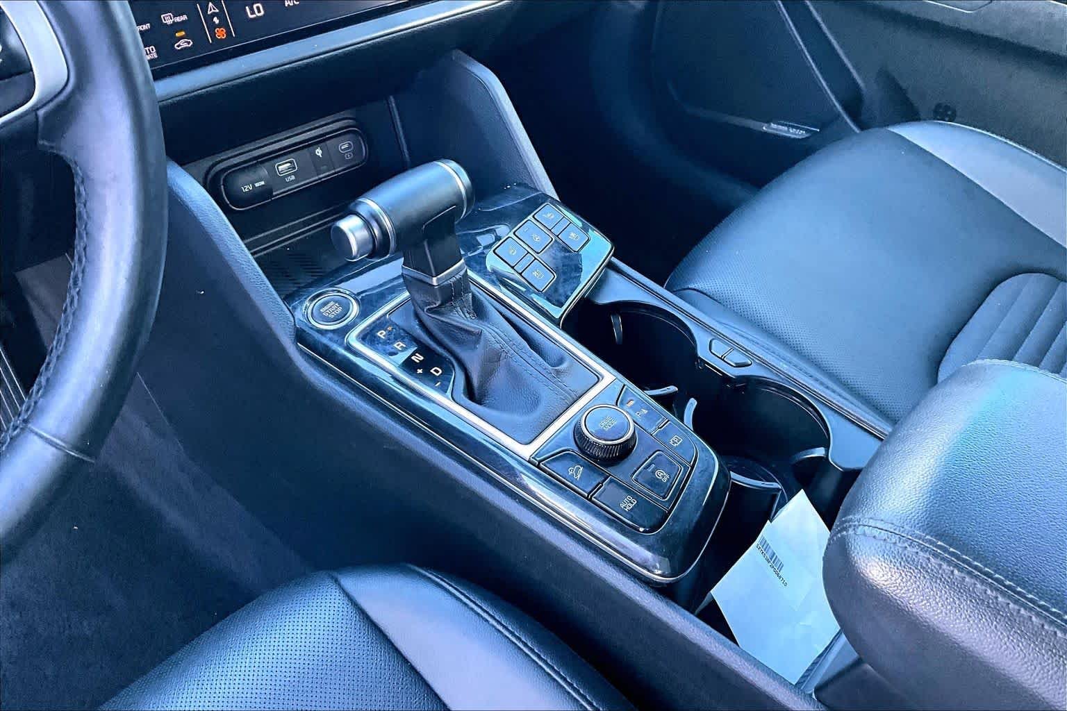 Used 2023 Sapphire Blue Kia SX-Prestige image 14