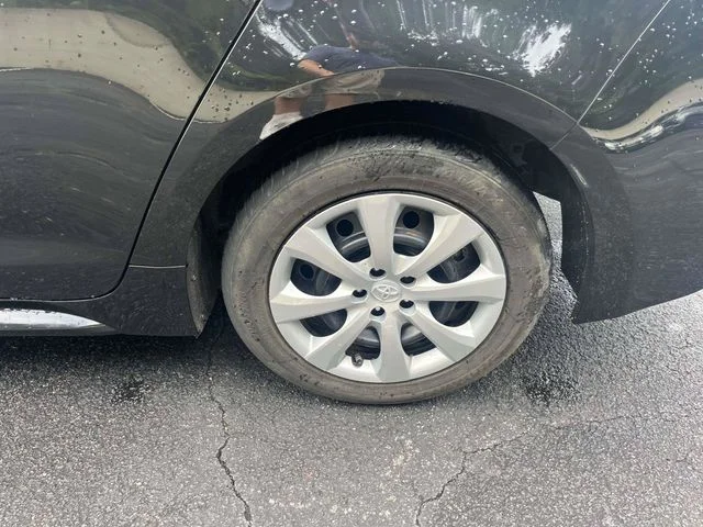Certified Used 2021 Black Toyota LE image 11