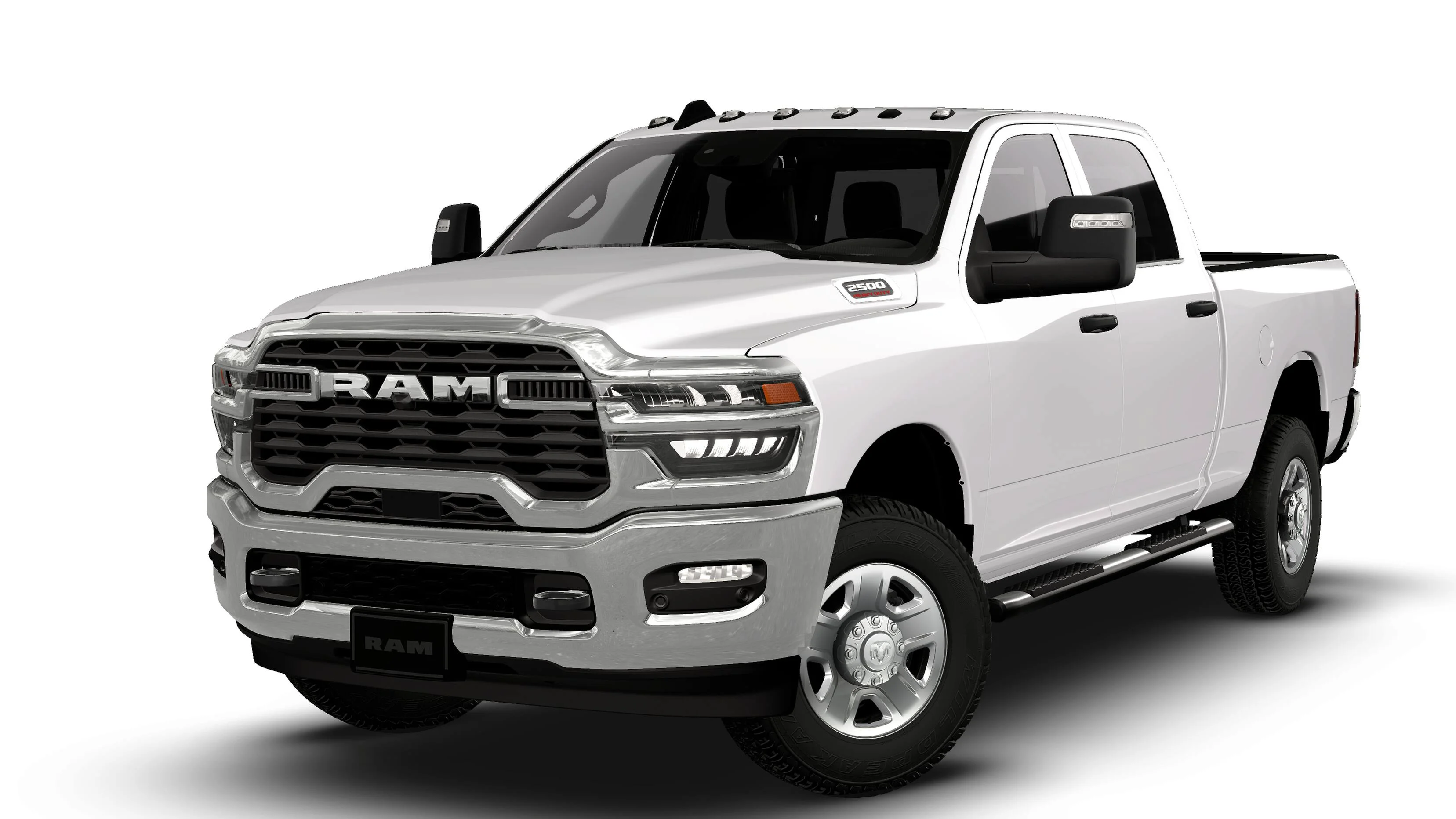 New 2026 Bright White Clear-Coat Exterior Paint RAM  image 13