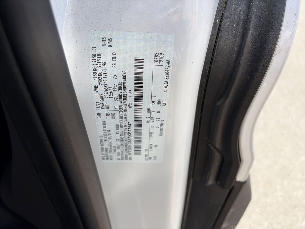 New 2024 Oxford White Ford Cargo Van image 35