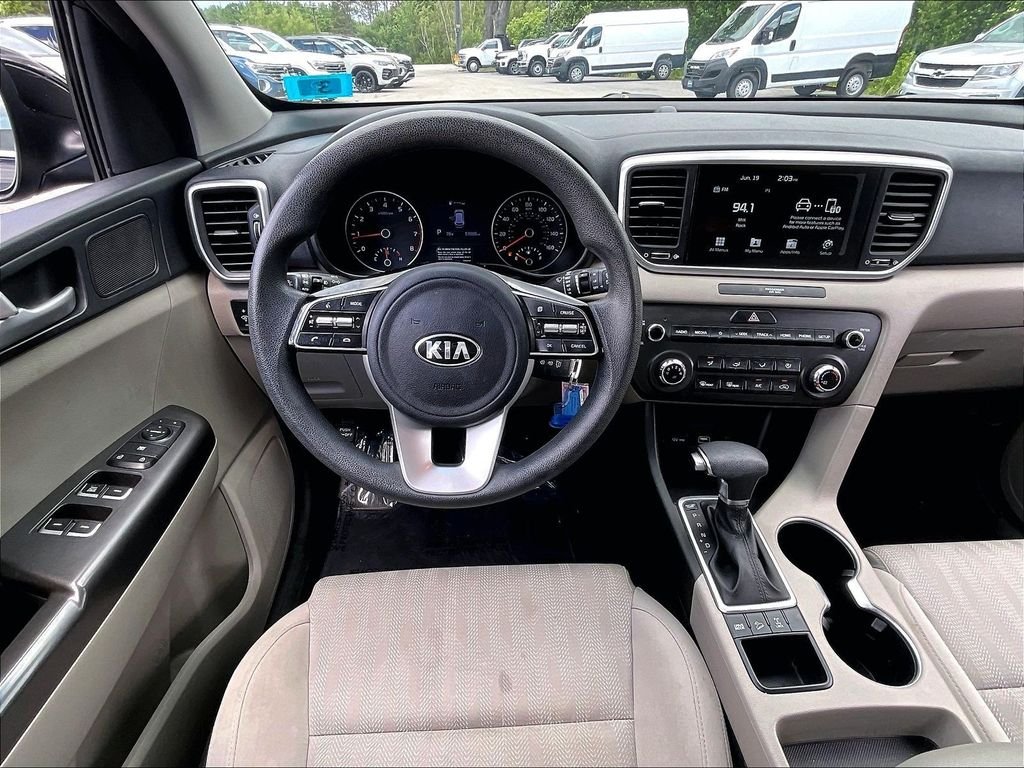 Used 2020 Black Cherry Pearl Kia LX image 16