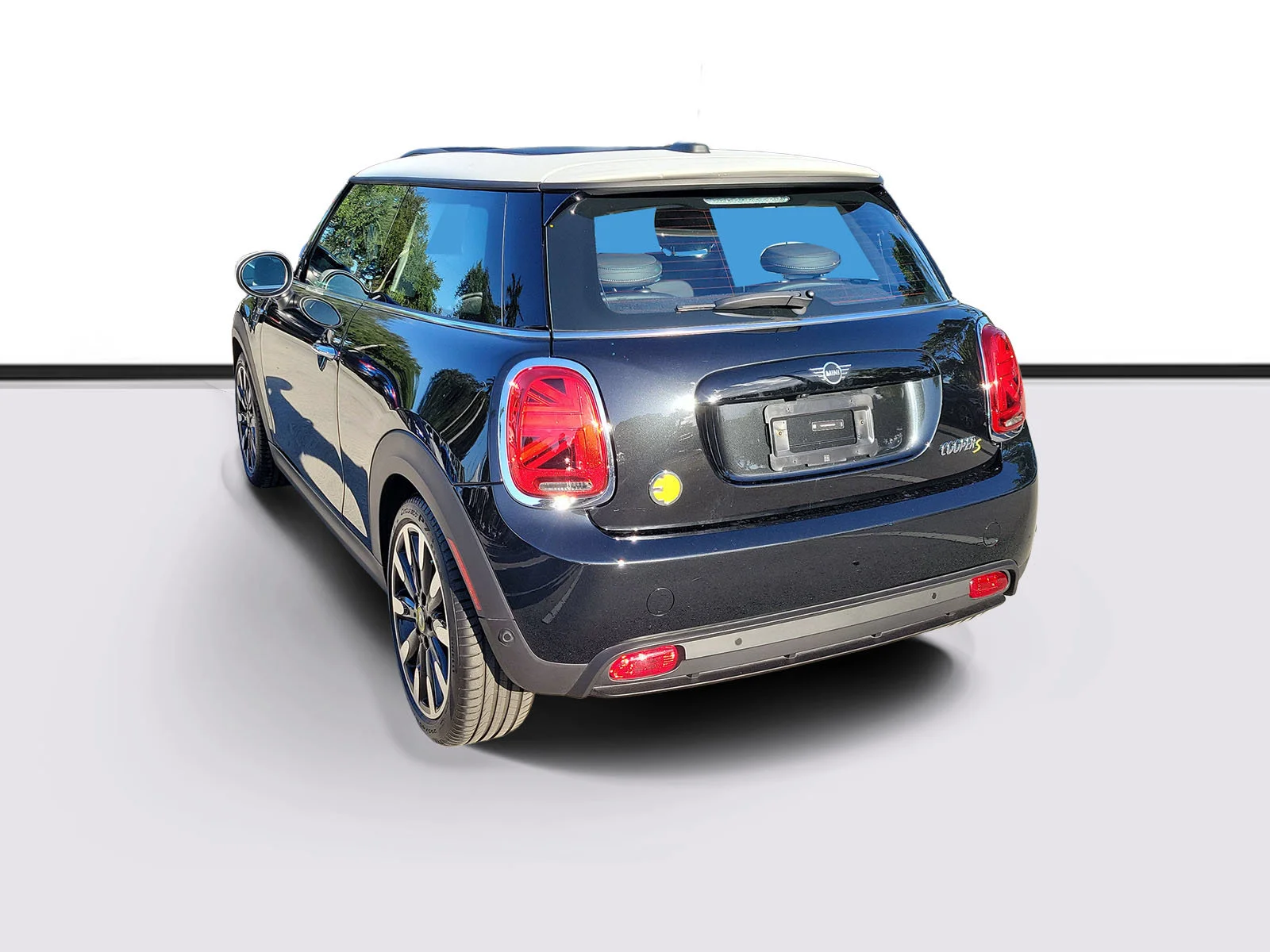 Certified Used 2024 Midnight Black MINI Cooper SE image 3