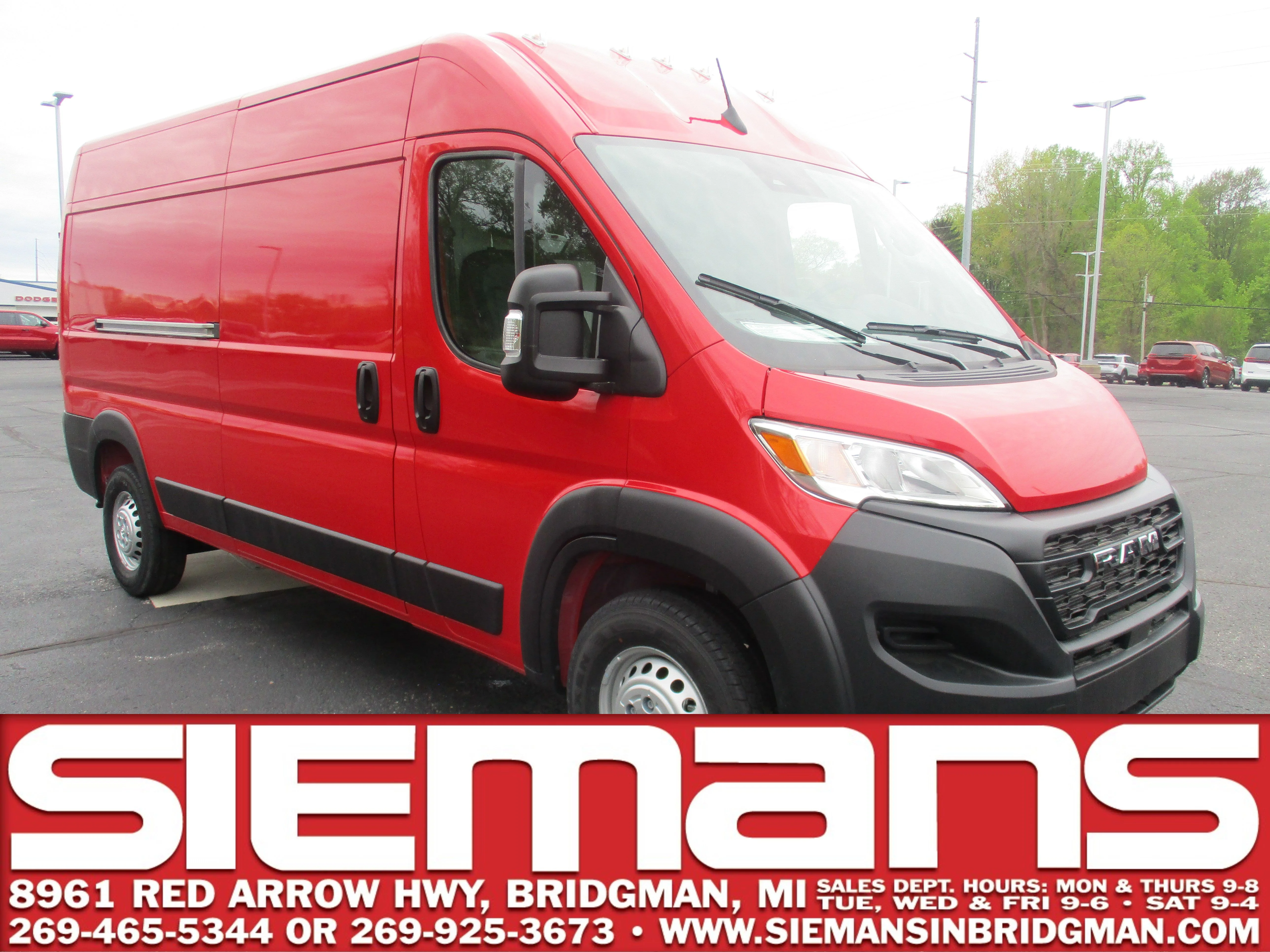 2026 RAM ProMaster 2500 Tradesman 159" WB High Roof's photo