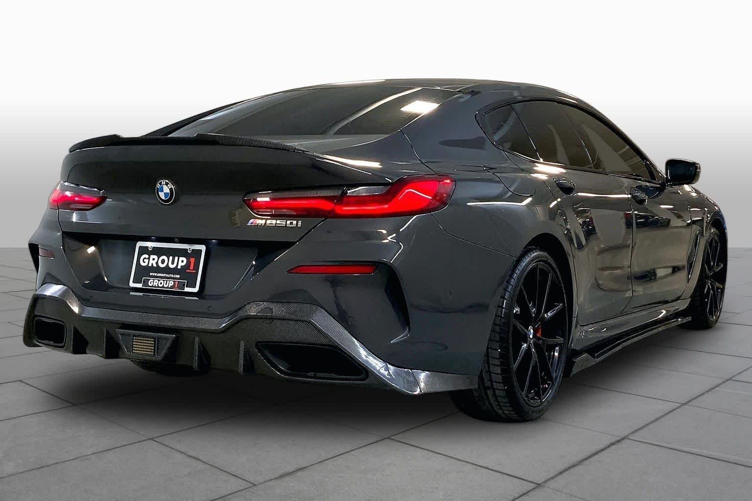 Used 2022 Individual Dravit Grey Metallic BMW M850i image 12