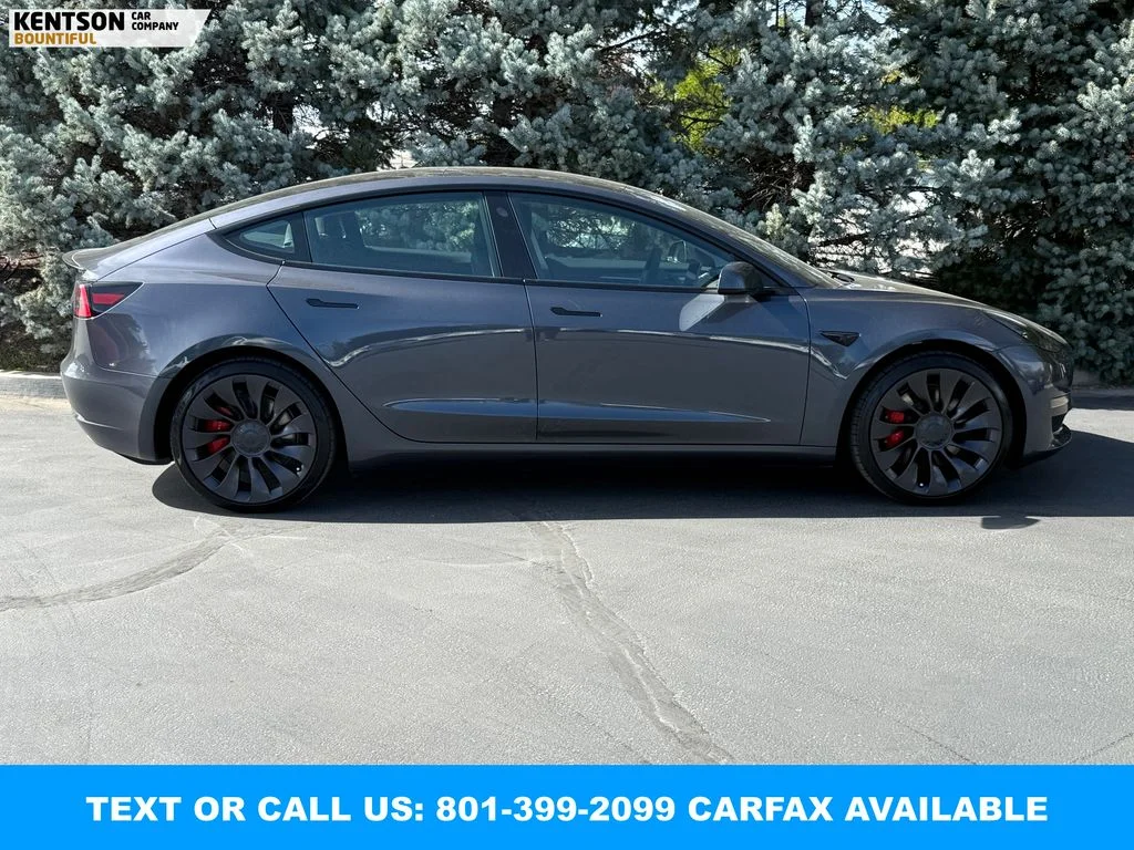 Used 2023 Gray Tesla Performance image 10