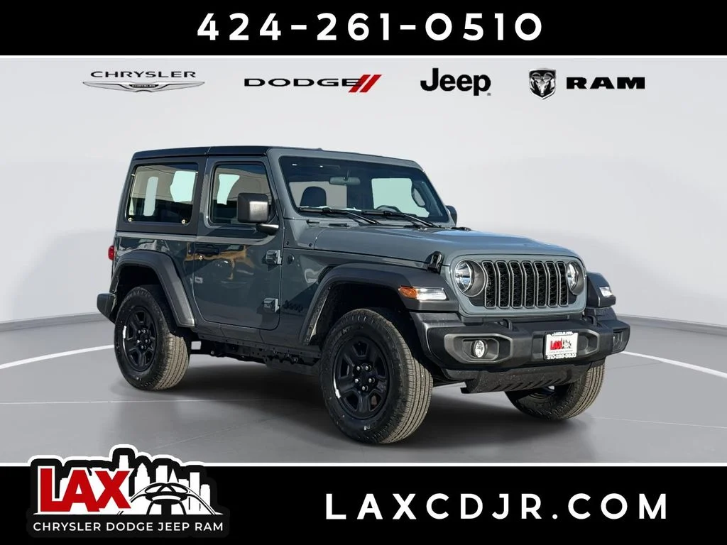 New 2026 Gray Jeep Sport image 1