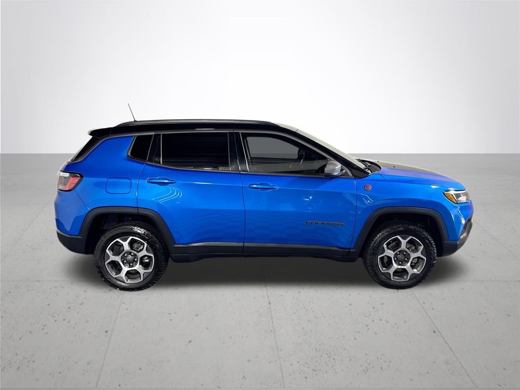 Used 2022 Laser Blue Jeep Trailhawk image 5