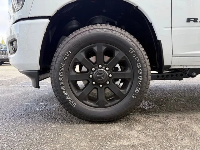 New 2026 Bright White Clear-Coat Exterior Paint RAM Big Horn image 9