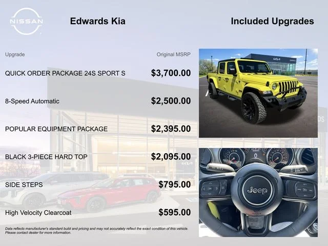 Used 2023 Yellow Jeep Sport S image 7