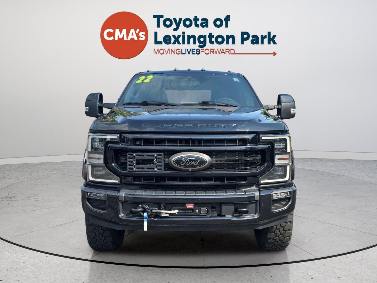 Used 2022 Agate Black Ford Lariat image 2