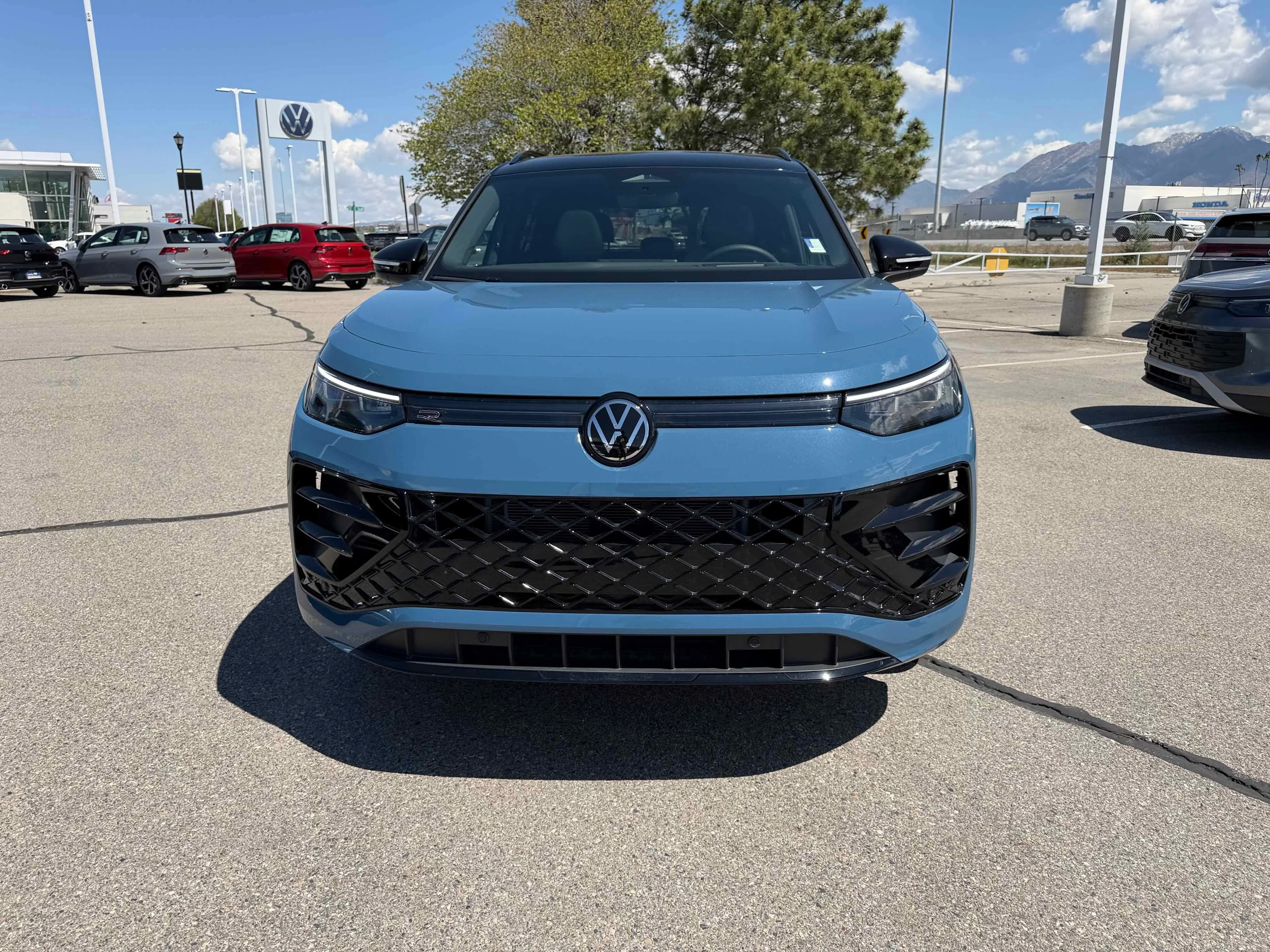 New 2026 Blue Volkswagen SE R-Line Black image 10