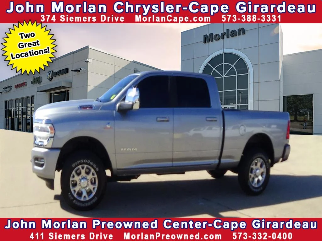 Certified Used 2024 Billet Silver Metallic Clear Coat (psc) RAM Laramie image 1