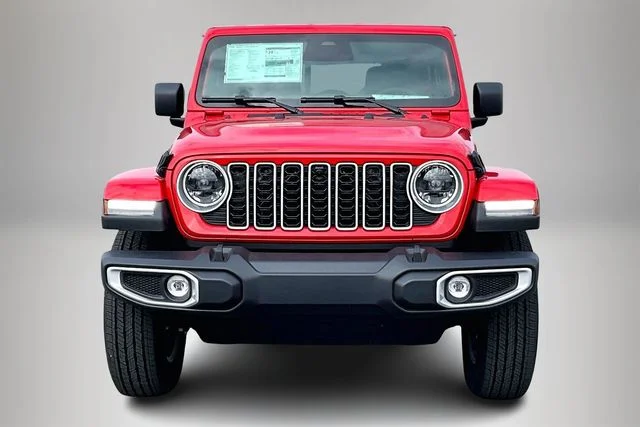 New 2026 Firecracker Red Clear-Coat Exterior Paint Jeep Sahara image 2