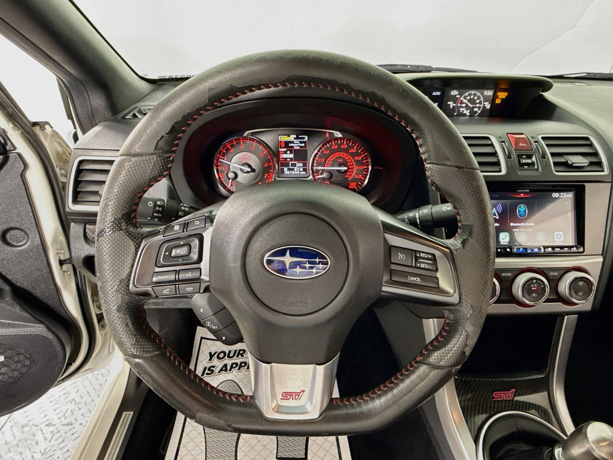 Used 2017 Crystal White Pearl Subaru STI Limited image 16