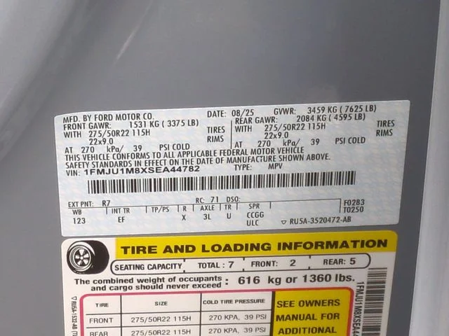 Used 2025 Gray Ford Platinum image 38