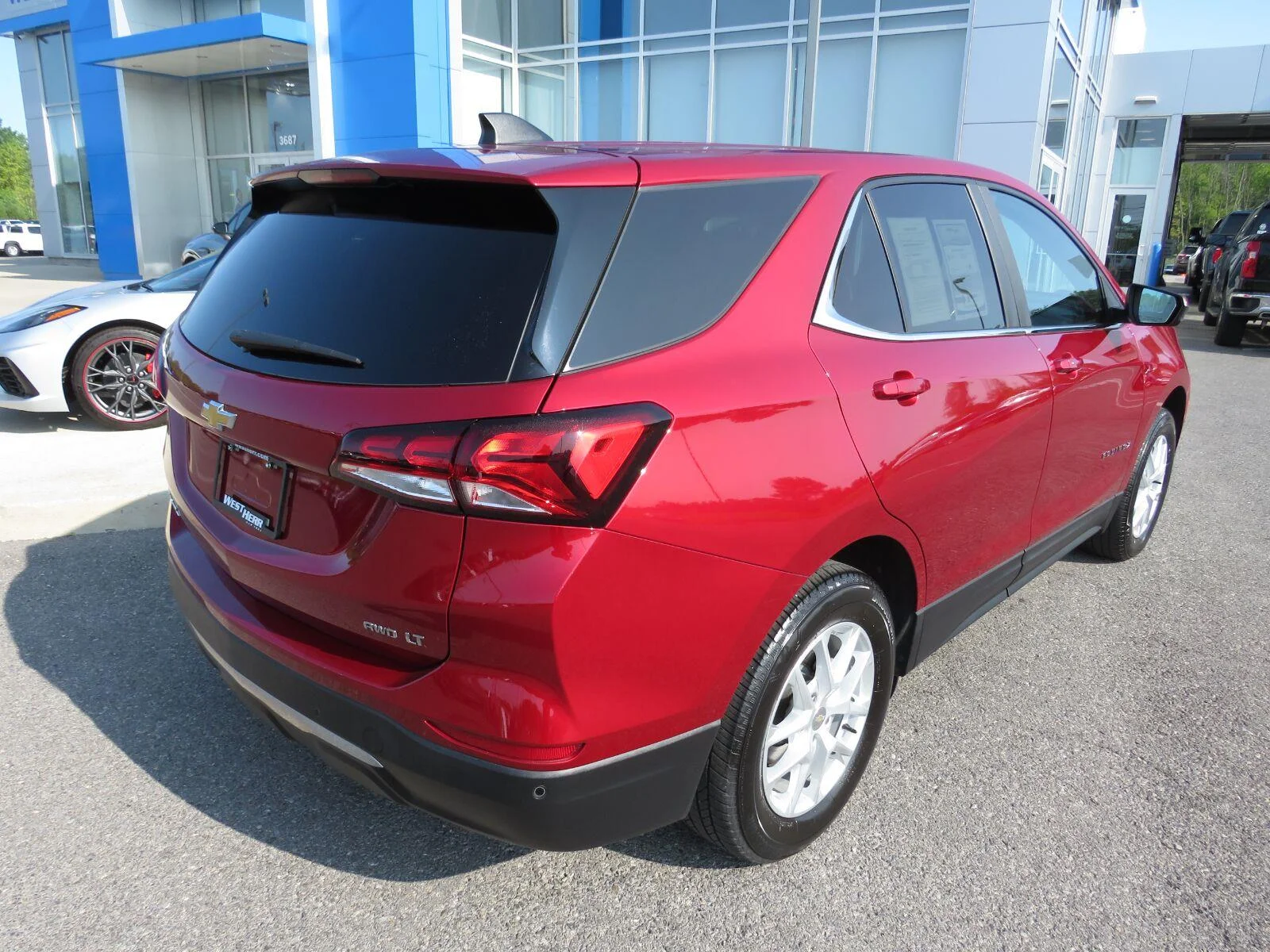 Used 2024 Radiant Red Tintcoat Chevrolet LT image 5