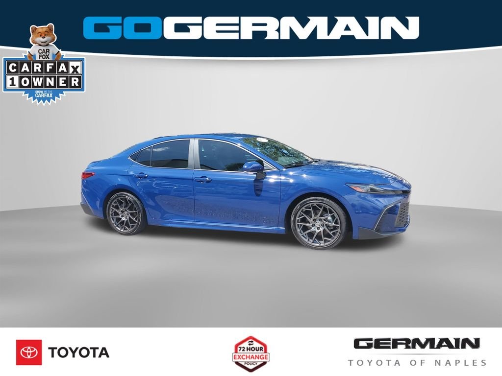 Certified Used 2025 Blue Toyota SE image 7