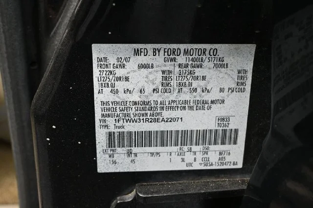 Used 2008 Black Ford Lariat image 40