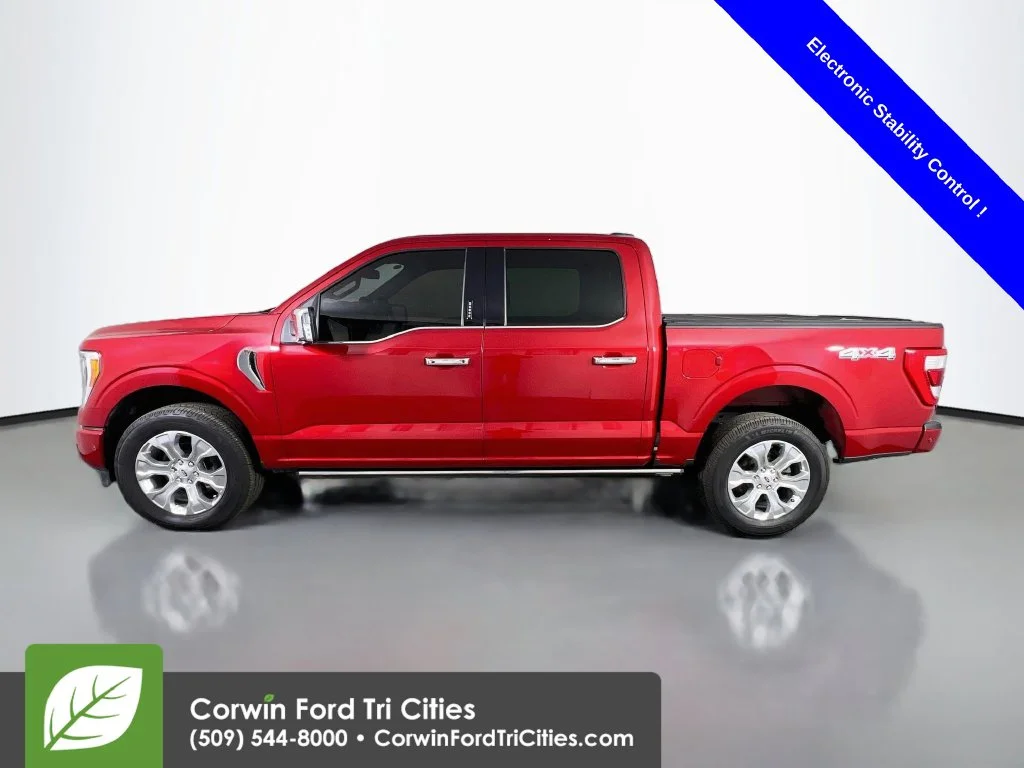 Used 2023 Rapid Red Metallic Tinted Clearcoat Ford Platinum image 6
