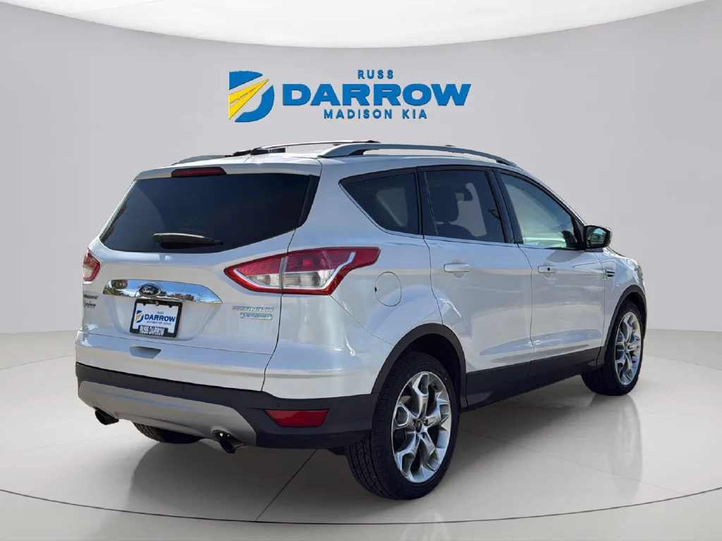 Used 2016 White Platinum Clearcoat Metallic Ford Titanium image 5