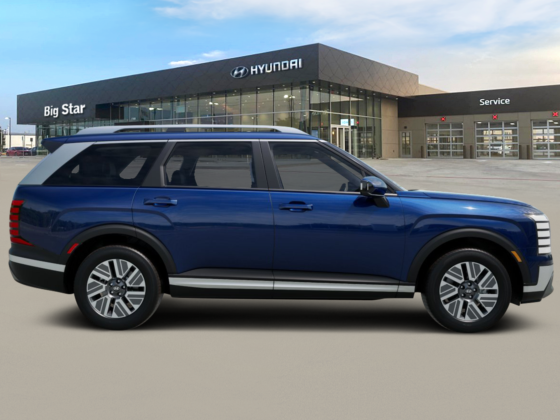 New 2026 Classy Blue Pearl Hyundai Blue SEL 8P image 18
