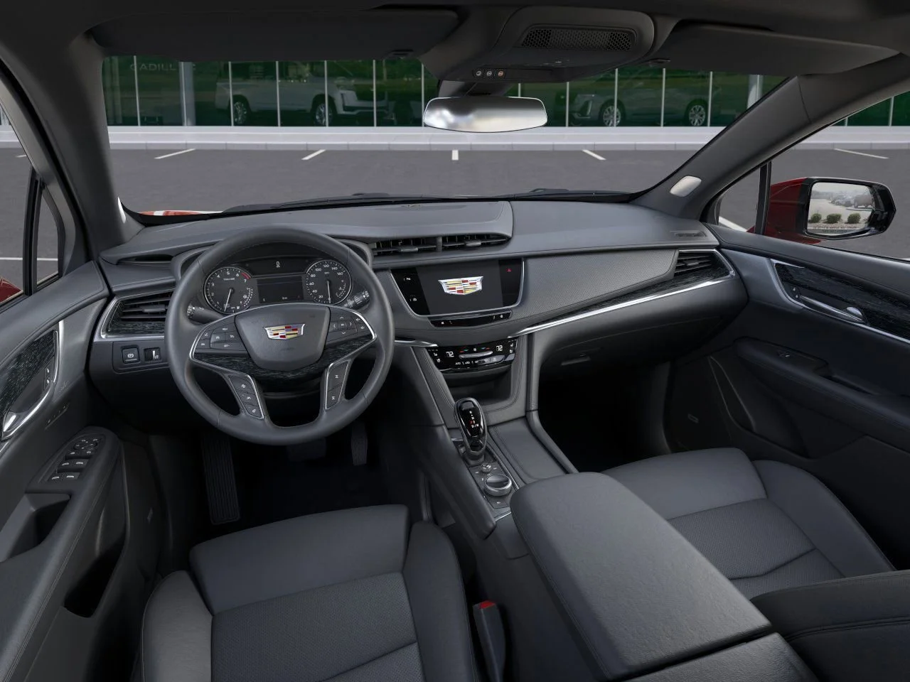 New 2025 Radiant Red Tintcoat Cadillac Premium Luxury image 3